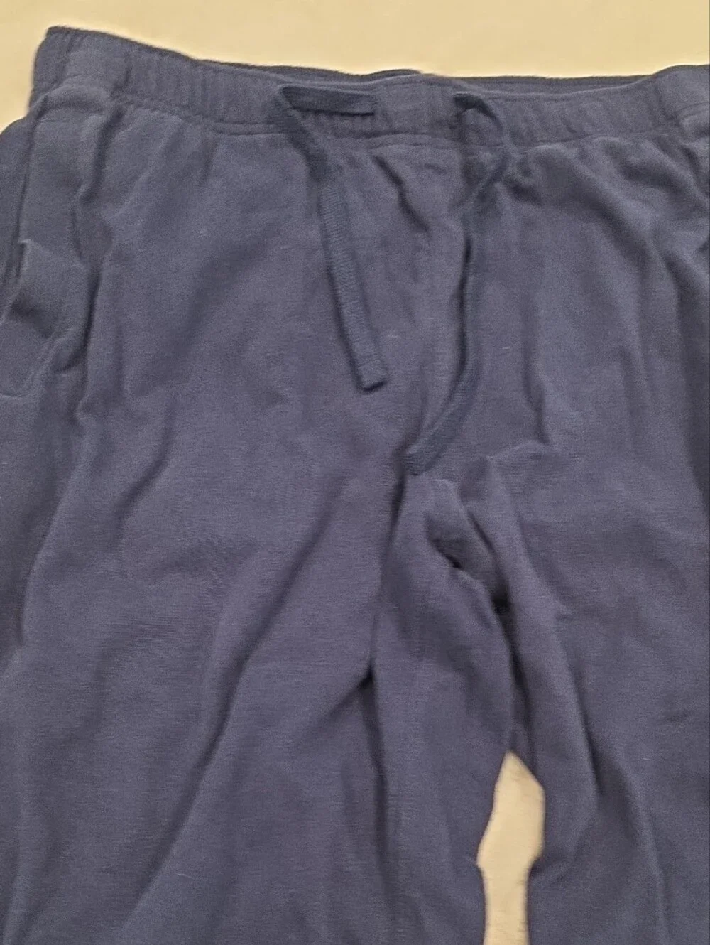 Nike Dark Navy Jogger Sweatpants with White Logo
